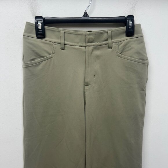 Public Rec Pants Womens 28x28 tan All Day crop Straight Leg Golf Performance - Picture 5 of 12